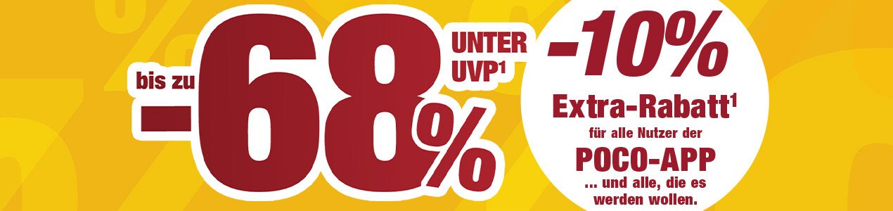 POCO App: 10% Gutschein bis 11. Oktober