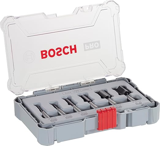 Bosch PRO 6-teiliges Nutfräser-Set für 19,99 statt 27,58 EUR bei Amazon