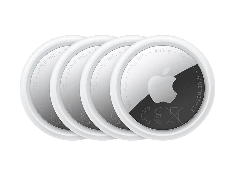 Apple AirTag 2. Generation im Viererpack für 74,99 statt 119 EUR bei MediaMarkt