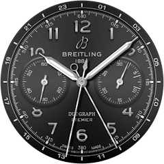 Breitling Premier Duograph 第三方 Wear OS 表盘限时免费,原价 1.09 欧元,来自 Google Play