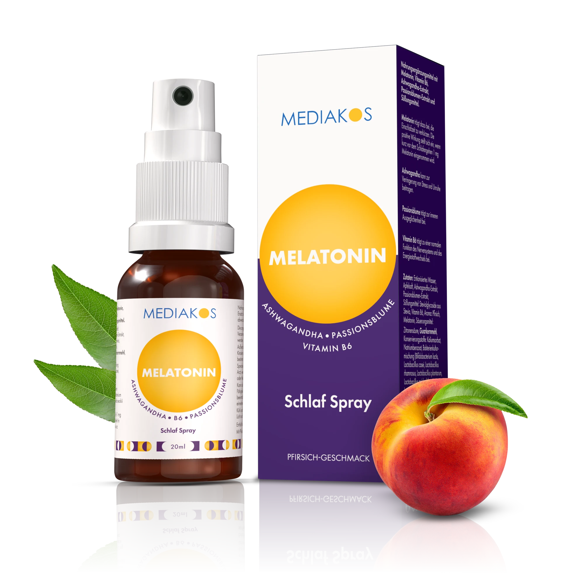 Mediakos 满 60 EUR 用 sleepfree 赠 20 ml 褪黑素喷雾