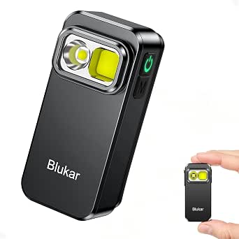 Blukar 800L Mini-Clip-Taschenlampe für 13,99 € bei Amazon
