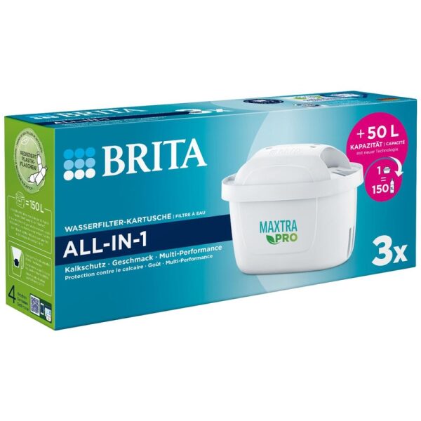 BRITA MAXTRA PRO ALL-IN-1 Dreierpack für 17,12 EUR bei Nexalia