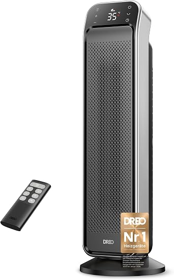 Dreo Solaris Max in Silber für 99,99 EUR mit 10-EUR-Coupon bei Amazon
