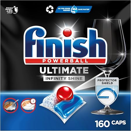 Finish Ultimate Infinity Shine 160 Caps für 25,99 EUR statt UVP 33,99 EUR bei Amazon
