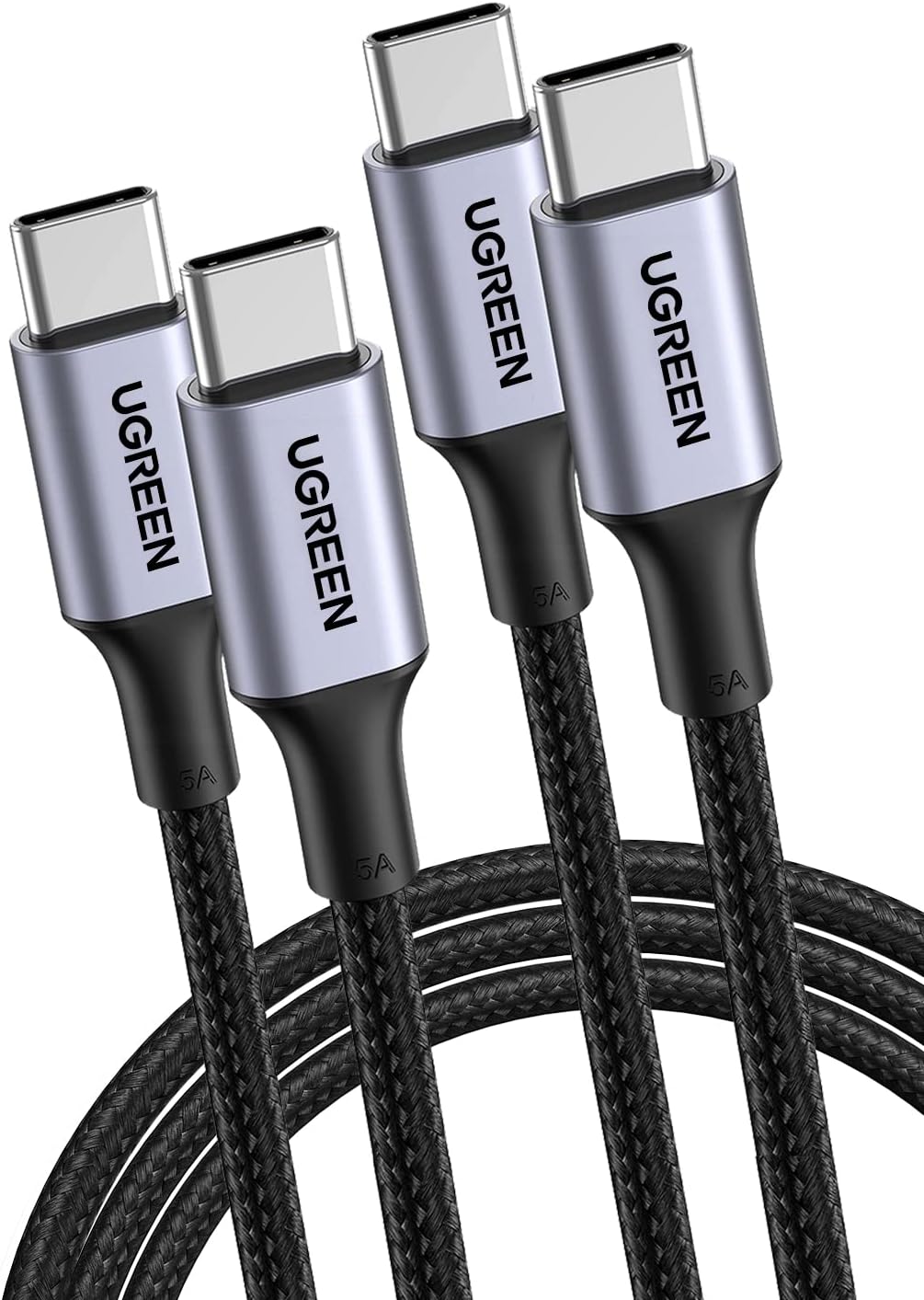 UGREEN USB-C-Kabel 100 W: zwei Stück à 2 m für 8,91 EUR statt 10,99 EUR bei Amazon mit Prime
