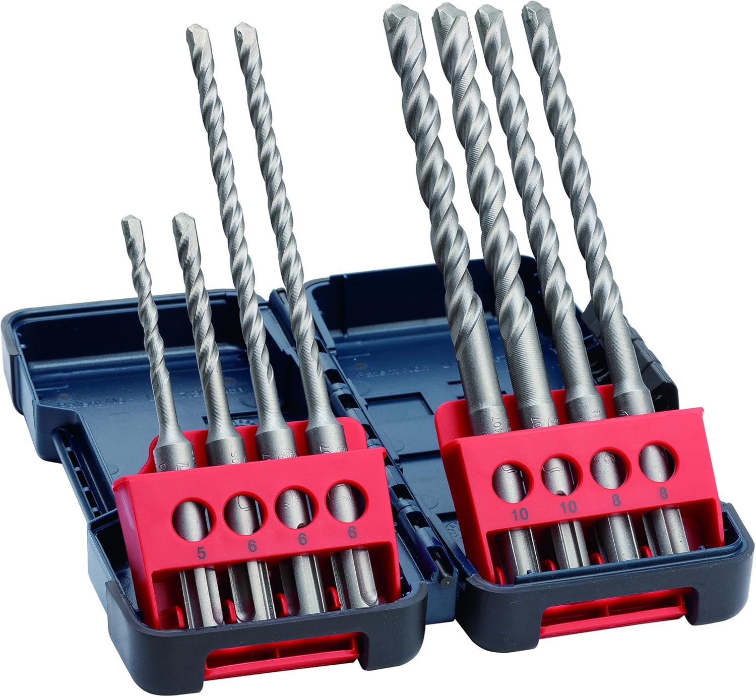 Bosch SDS plus-3 八件套混凝土钻头 Tough Box