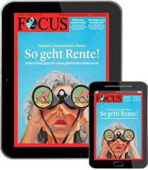Hobby + Freizeit FOCUS E-Paper 年订阅封面
