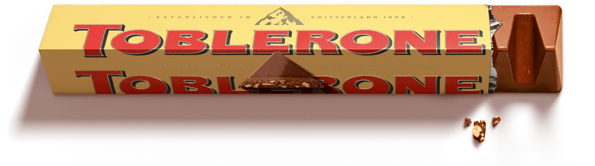 Offizielle Packungsabbildung Toblerone Milchschokolade
