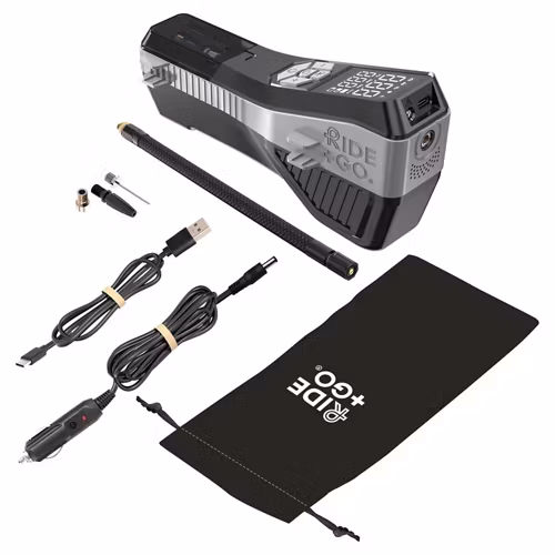 RIDE + GO wiederaufladbarer Kompressor