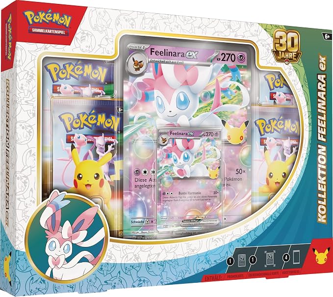 Pokémon-Sammelkartenspiel Kollektion 30 Jahre Feelinara-ex