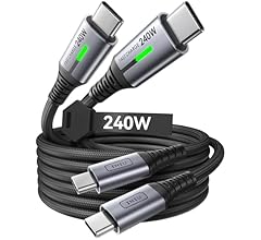INIU 240W USB-C-Kabel im Doppelpack