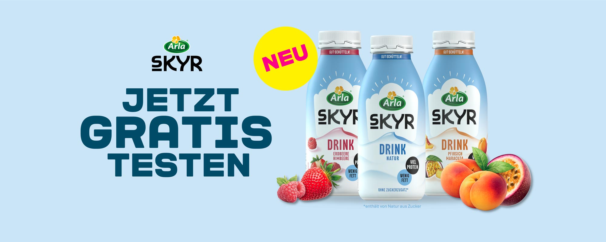 Arla Skyr Drink 德国免费试喝活动