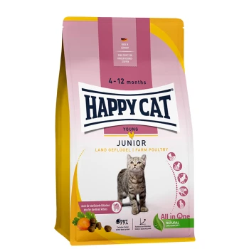 HAPPY CAT Young Land-Geflügel 1,3 kg