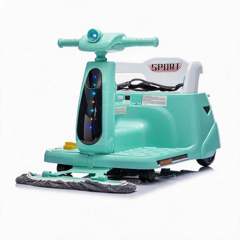 Grünes GarveeMore 12-V-Kinderauto