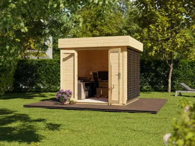 Homeoffice Ivar 28 mm naturbelassen
