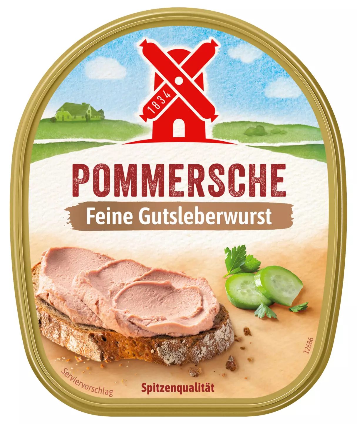 Rügenwalder Mühle 抹酱 125 克