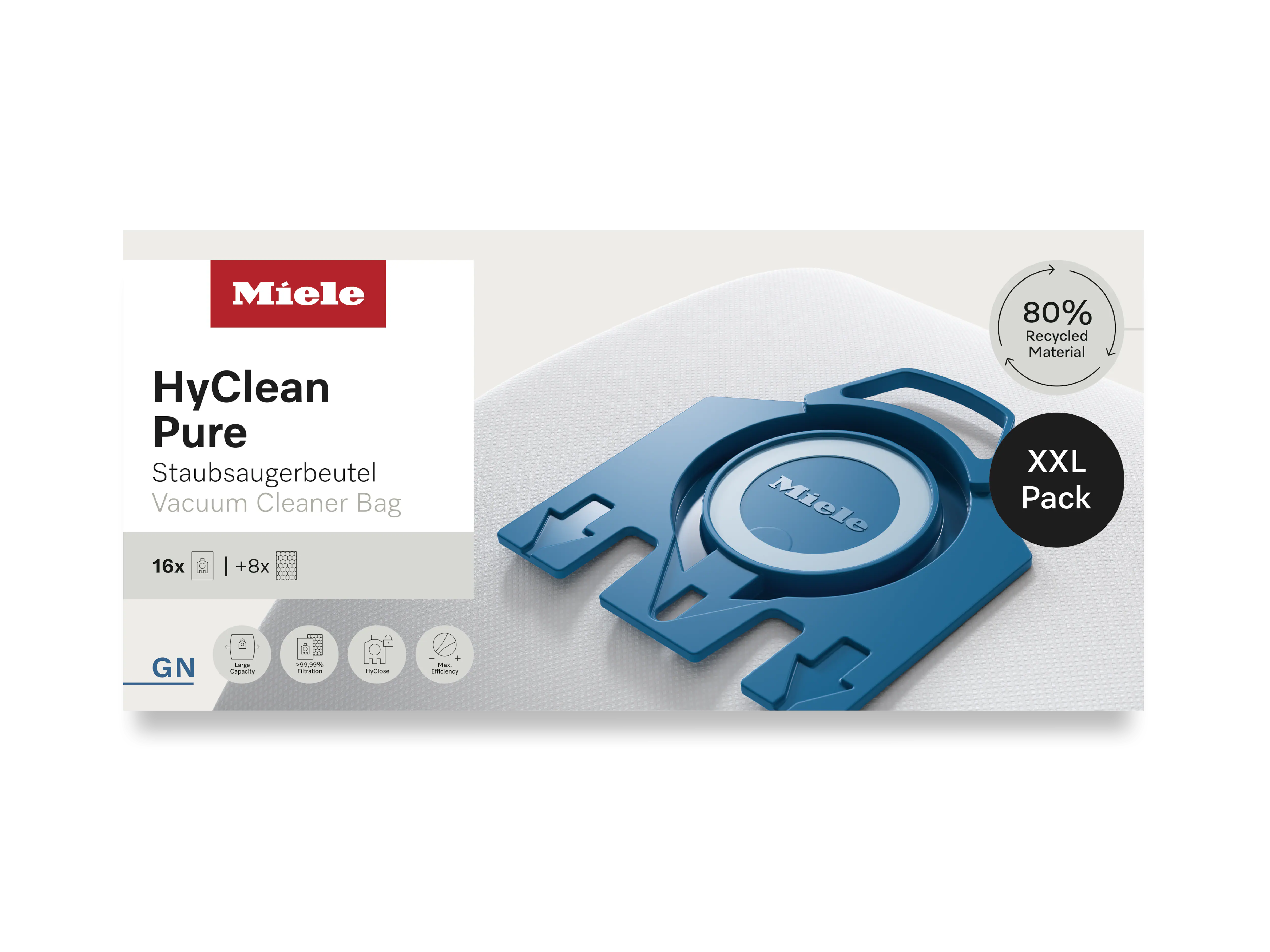 Offizielles Produktbild zur Miele-HyClean-Pure-XXL-Aktion
