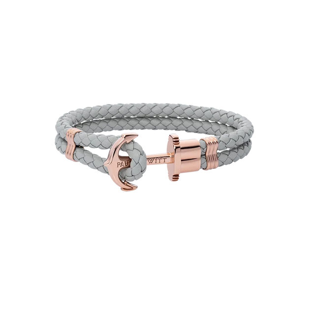 Phrep Armband Roségold Grau