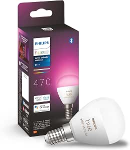 Philips Hue E14 LED Lampe, 470 lm