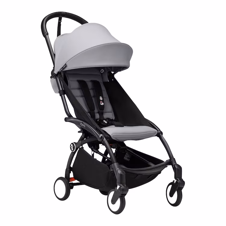 Black 和 Stone 配色 Stokke YOYO3 婴儿推车套装