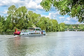 Offizielles Motiv zum Tagesticket der Weißen Flotte Mülheim