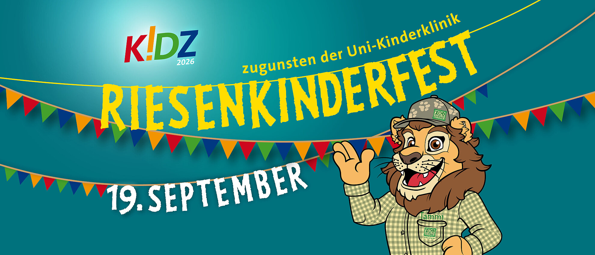 Zoo Leipzig KIDZ Riesenkinderfest am 19. September 2026