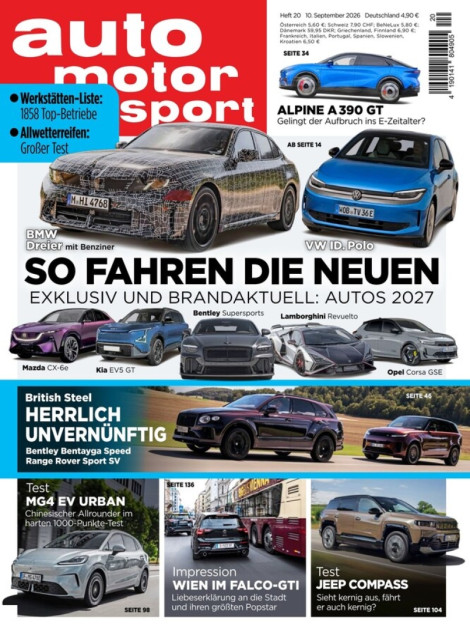 Offizielles Produktbild zum auto-motor-und-sport-Abonnement