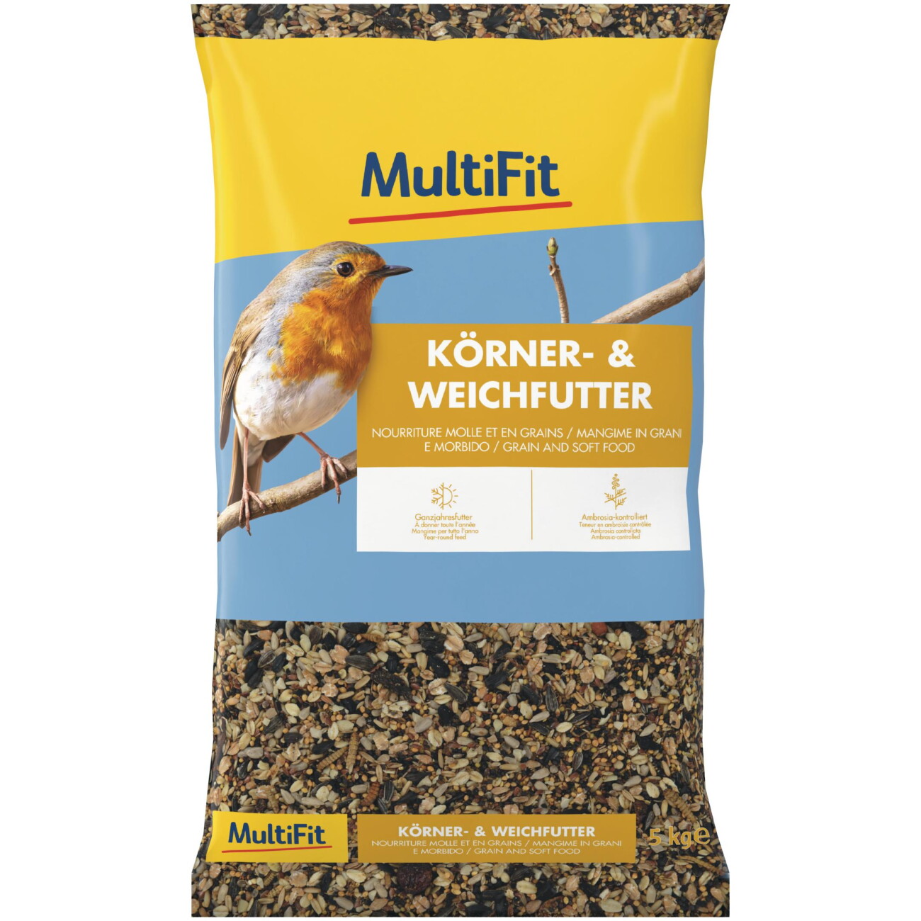 MultiFit Körner- und Weichfutter 5 kg