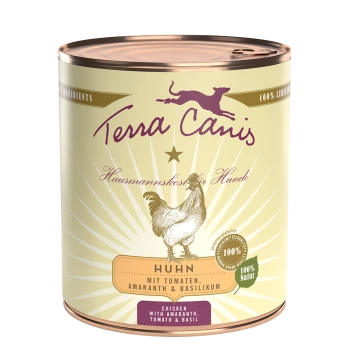 Terra Canis Classic Adult Huhn mit Tomaten, Amaranth und Basilikum 6x800 g