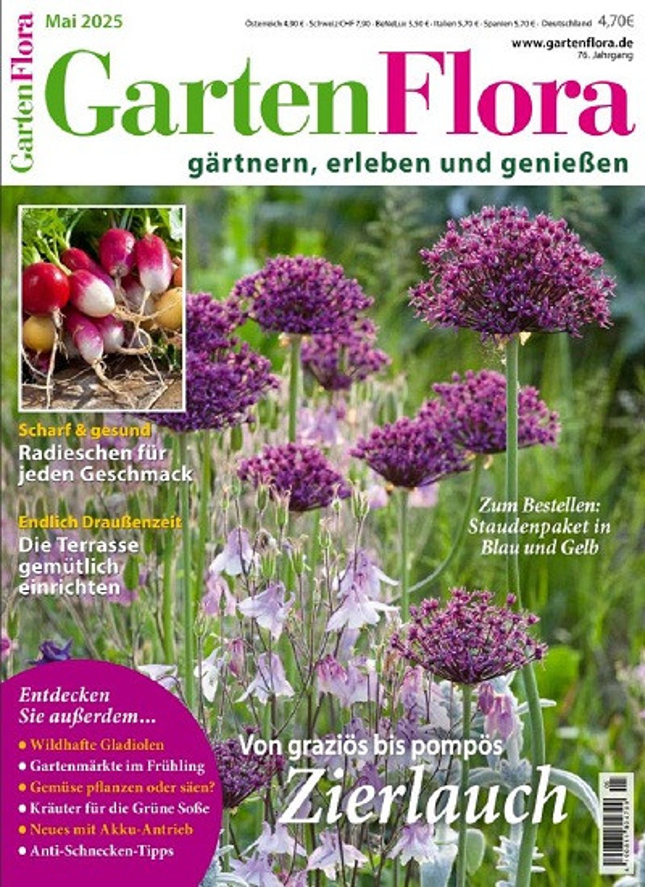 GartenFlora Magazin, Beispielcover