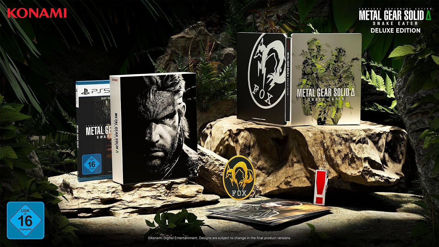 Metal Gear Solid Delta Snake Eater Deluxe Edition PS5 physisches Set