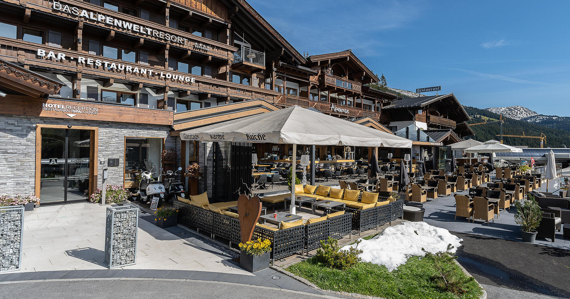 Offizielle Ansicht des MY ALPENWELT Resorts