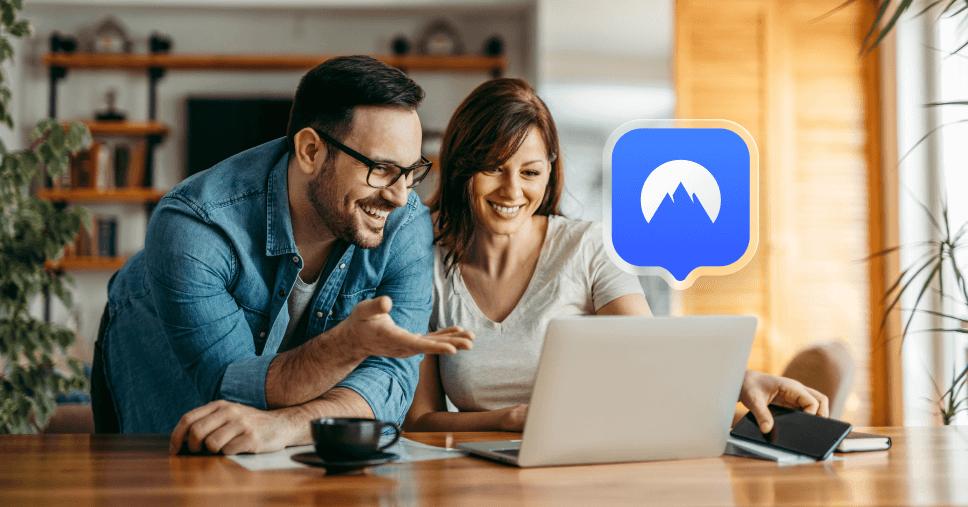 Offizielles NordVPN Servicemotiv