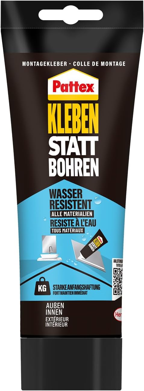 Pattex Kleben statt Bohren Wasserresistent, 340 g
