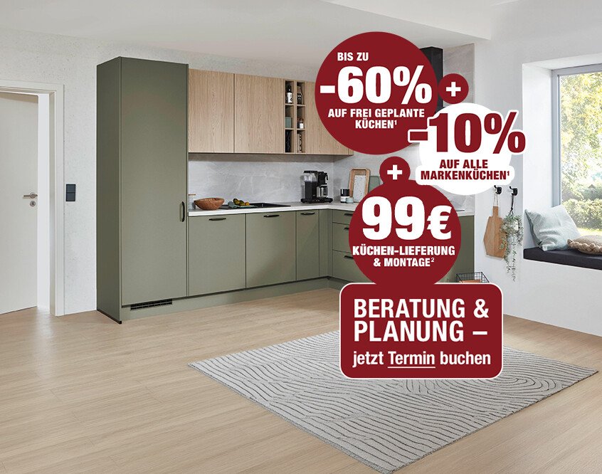 POCO Aktion für frei geplante Küchen
