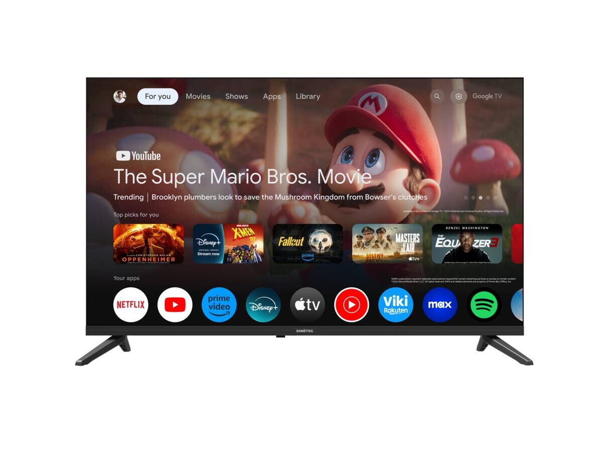 Sinotec QLED-Fernseher 32Q5600H Diagonale: [32]