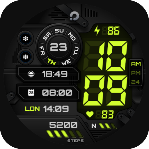 PRADO X115 Digital Watch Face für Wear OS