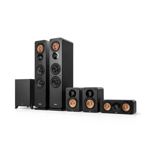 Teufel ULTIMA 40 Surround Mk4 5.1-Set in Schwarz