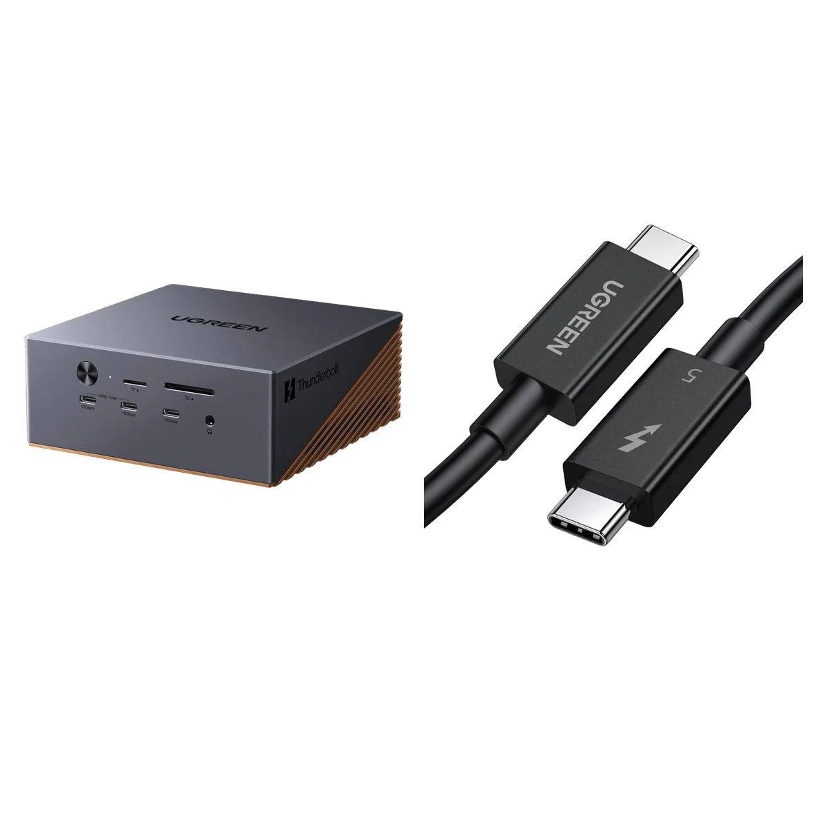 Maxidok 17-in-1 Thunderbolt 5 Dock + 240W USB-C-Kabel