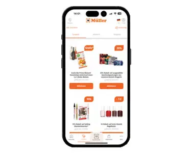 Offizielles Müller-App-Couponbild