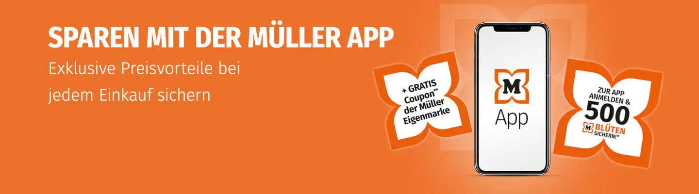 Müller in Deutschland: Wann sich App, Blüten, Filialabholung und Coupons lohnen
