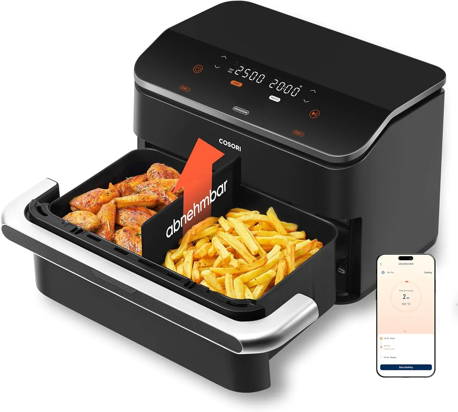 Cosori Dual Blaze TwinFry 10L air fryer