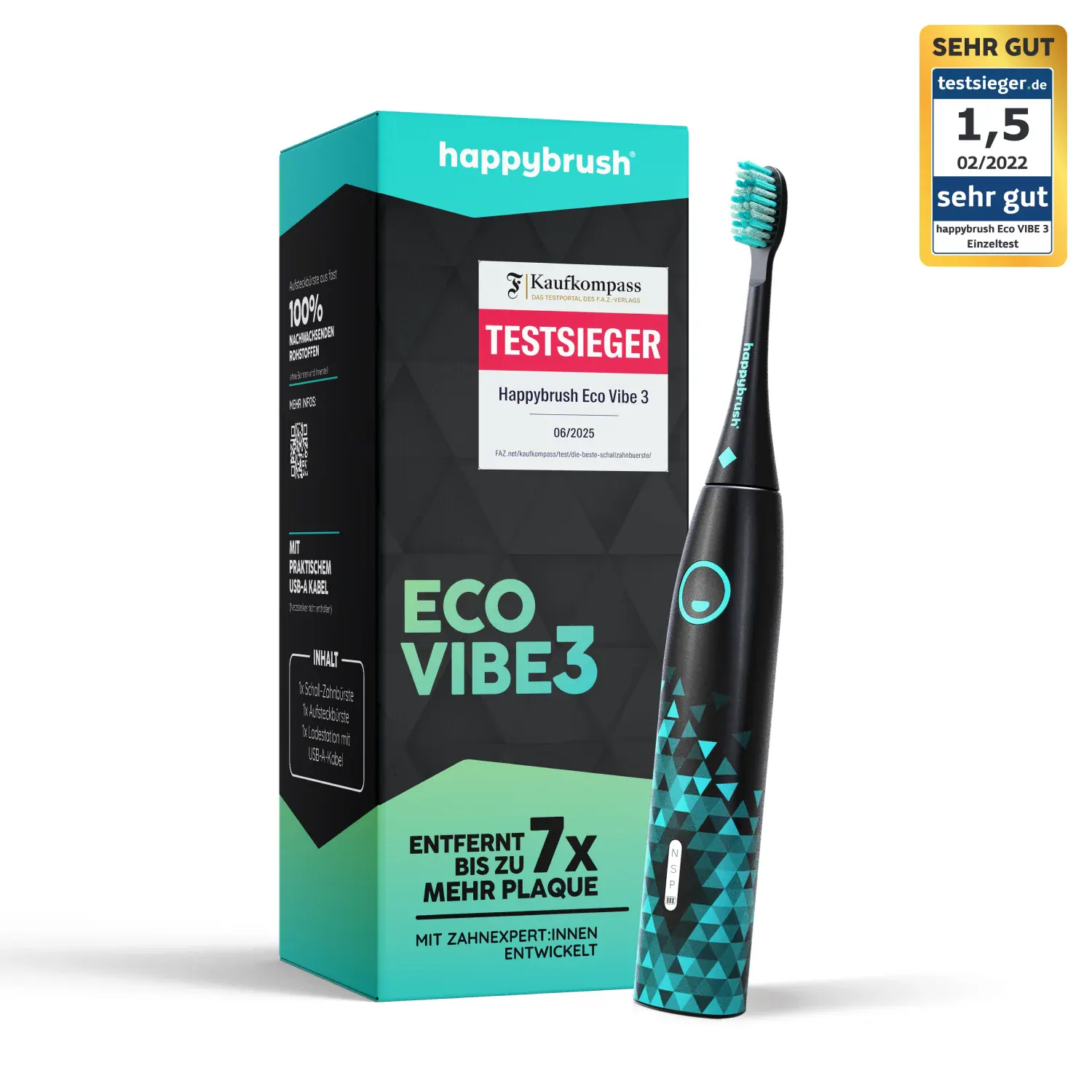 Happybrush Eco Vibe 3 Set