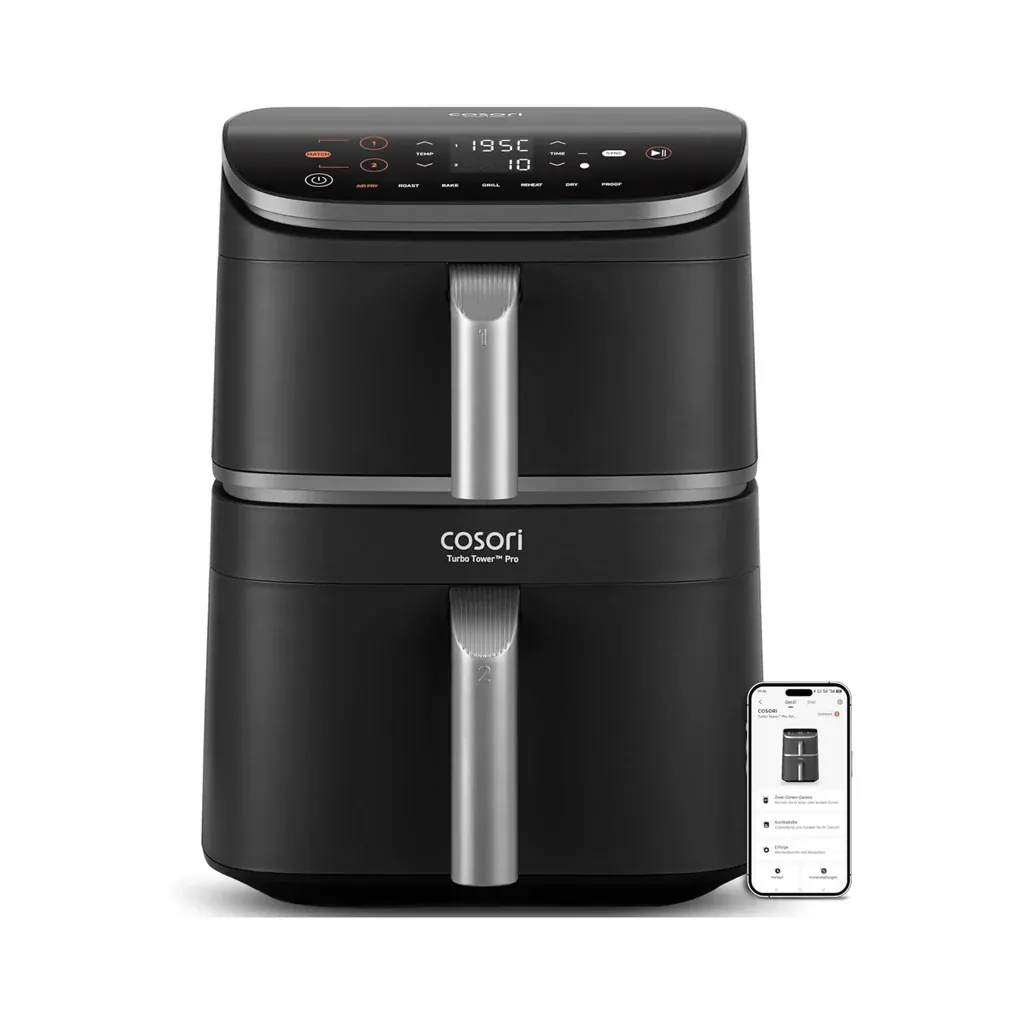 COSORI Turbo Tower Pro Smart 10,8 l Heißluftfritteuse Produktbild