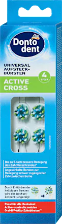 dm Dontodent Universal Active Cross kompatible Ersatzbürsten
