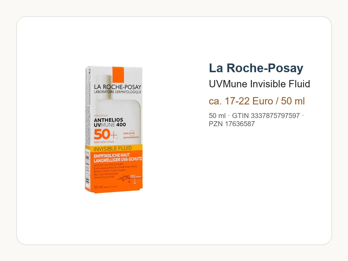 La Roche-Posay Anthelios Invisible Fluid UVMune 400 LSF 50+ Produktbild