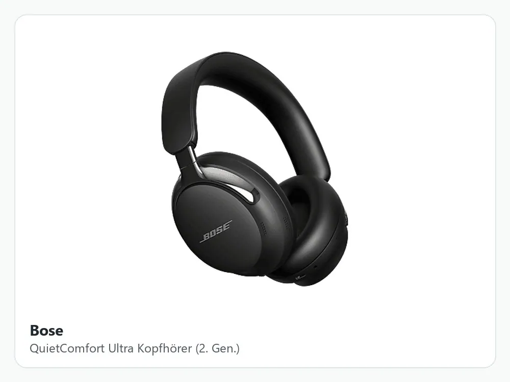 Bose QuietComfort Ultra Headphones 二代黑色