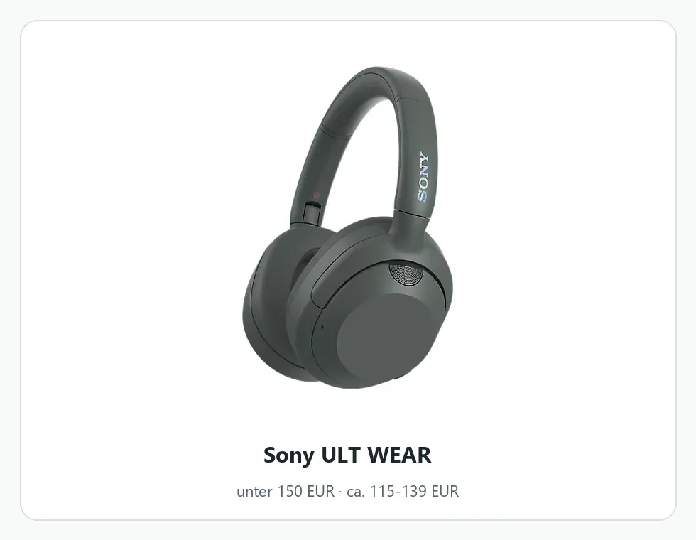 Sony ULT WEAR WH-ULT900N Black