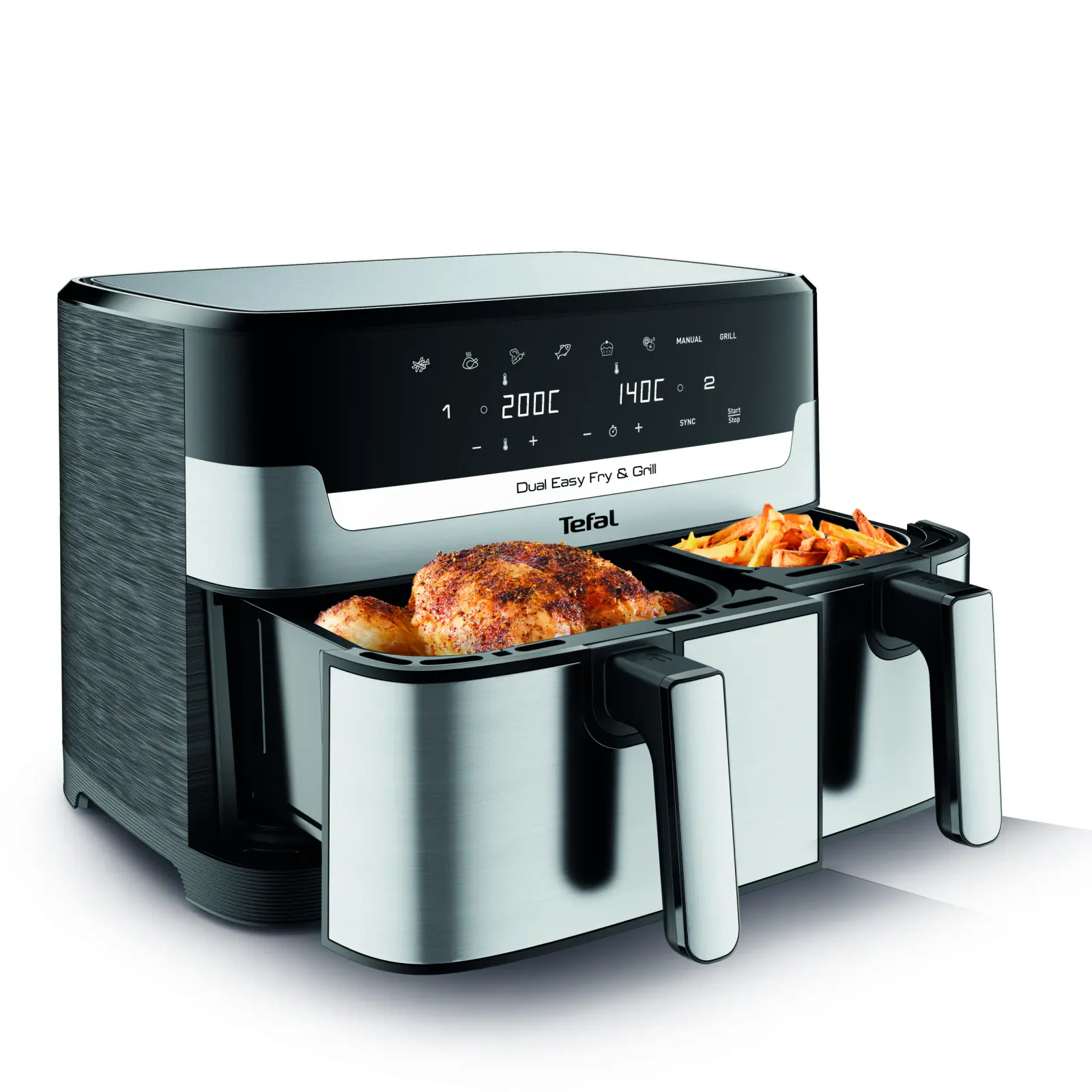 Tefal EY905D Dual Easy Fry and Grill air fryer
